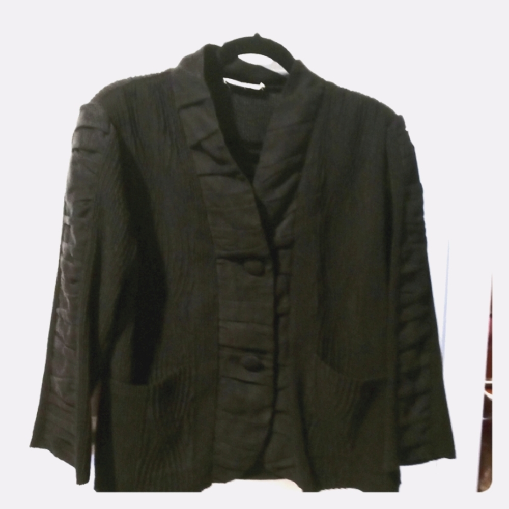 Black Jacket Top